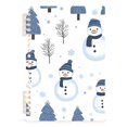 thumbnail image 7 of FORMRS 1-Subject Spiral Notebook 8" x 5" College Ruled 60 Refillable Sheet A5 Hard Cover, 2 Pack, Cartoon Snowmen, 7 of 7