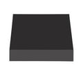 thumbnail image 2 of Awntech 4.375 ft New Yorker Fixed Awning Acrylic Fabric, Black, 2 of 2