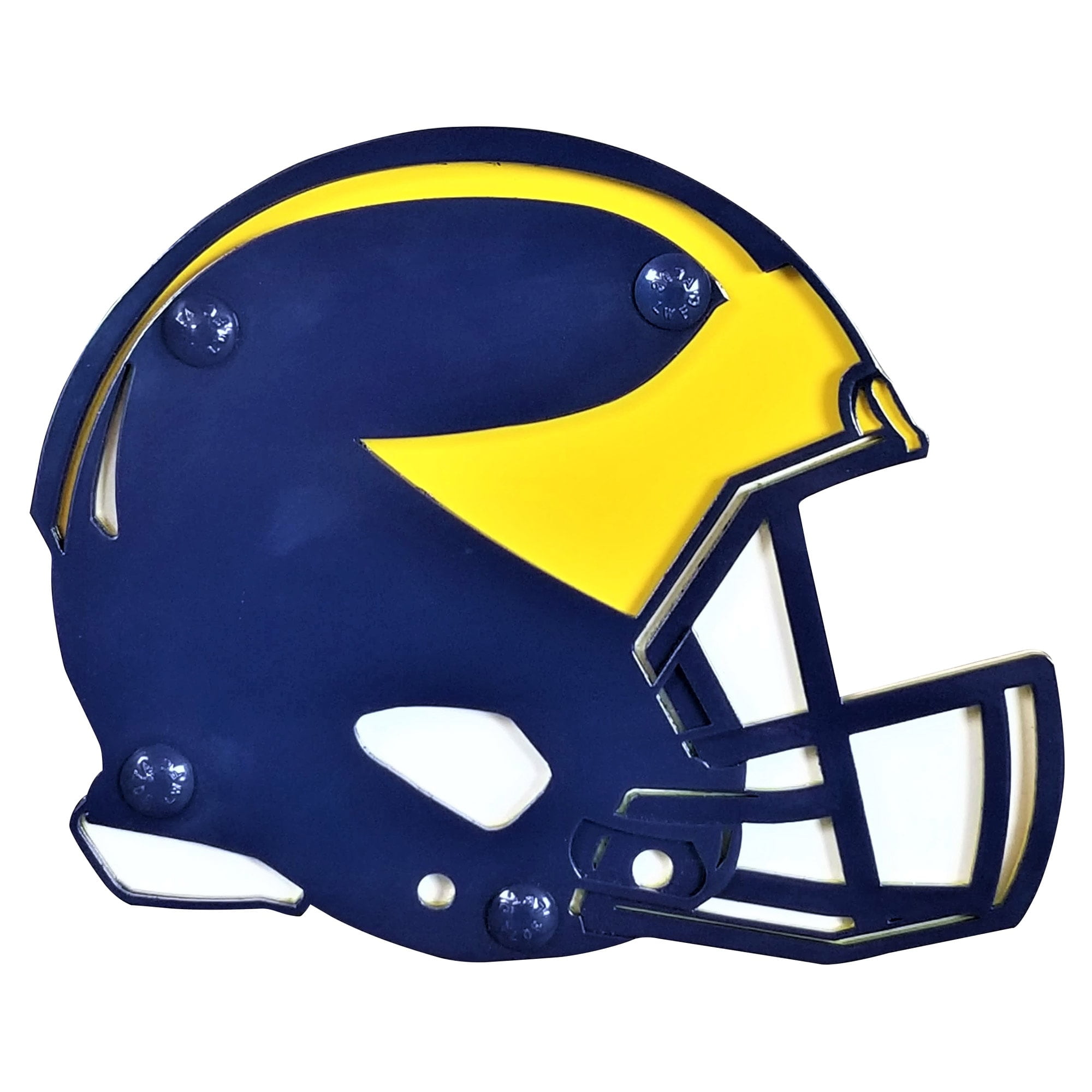 Michigan Wolverines Helmet Hitch Cover 