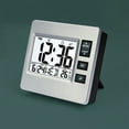 thumbnail image 1 of Reloj despertador digital con pantalla LCD, pantalla de temperatura, alarma con repetición, recordatorio de gestión electrónica, reloj electrónico, 1 of 7