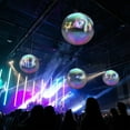 thumbnail image 5 of Yescom 32" Big Shiny Inflatable Mirror Ball Giant Iridescent Reusable Balloon for Large Disco Party Wedding Event Stage Decoration, 5 of 9