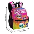 thumbnail image 2 of Superkitties Cute Cartoon Lightweight Backpack for Teenagers 33.5x25x13.5cm, 2 of 6