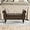 Brown, variant on Velvet Upholstered Storage Bench with Arms and Wooden Legs, 39.76" Modern Button Tufted Benches for Bedroom End of Bed Bench, Living Room Entryway Sitting Window Benches for Hallway, Black