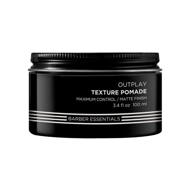 REDKEN BREWS - Pomada para peinar Outplay | Pomada para el cabello para hombres | Proporciona máxima fijación y texturiza el cabello de forma duradera | Formulado con prote&i