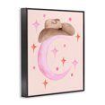 thumbnail image 4 of Moon Cowgirl Hat Black Framed Giclee Art, design by Nina Jacobs, 4 of 9