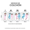 thumbnail image 2 of Colchón Queen Size Roll Restonic + Protector de colchón + Juego de Sábanas + 2 Almohadas, 2 of 8