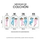 thumbnail image 2 of Colchón King Size Roll Restonic + Juego de Sábanas + 2 Almohadas, 2 of 8