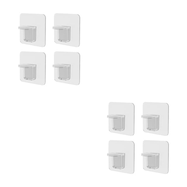 Soportes de Estante Advancent Perforación Libre Clavijas de Armario Plástico Type4 NO4