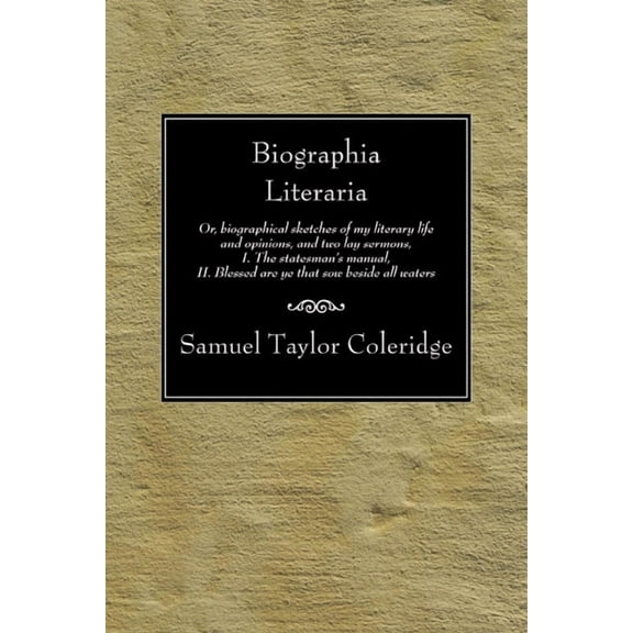 Biographia Literaria (Paperback)