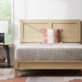 Rest Haven Kent Wood Platform Bed, Twin XL, Natural