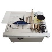 TECHTONGDA Precision Mini Table Saw Multifunction DIY Woodworking Bench Saw Cutter Grinder