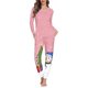 thumbnail image 2 of Conjunto de pijama de dos piezas para mujer, ropa de dormir cómoda, informal, de manga larga, para otoño e invierno, con envío directo, 2 of 4