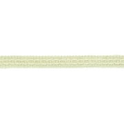7/8" (2cm) Basic Solid Collection Gimp Braid Trim # 0078SGC, Cream Ivory #A2 (Ivory / Cream) 10 Yards (30 ft/9.5m)