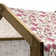 thumbnail image 5 of Flower Pet House, Romantic Spring Branches Bursting into Flowers Pink Magnolia Garden Botany, Outdoor & Indoor Portable Dog Kennel with Pillow and Cover, 5 Sizes, Pink White Green, by Ambesonne, 5 of 5