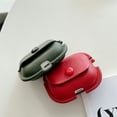 thumbnail image 3 of For AirPods Pro 2nd Gen 2022 Shockproof Leather Earphone Case With Lanyard, 3 of 5