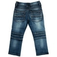thumbnail image 2 of X RAY JEANS  Toddler Boy's Moto Jeans, Light Blue, 4T, 2 of 6