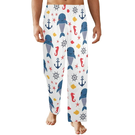 Men's Sleeping Pajama Pants – Seahorsing-Around - Men's Pajamas - S