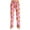 Pink, variant on Tplvbz Halloween Pajama Pants Women - Spooky Print Lounge Pants for Women, Soft Pj Pants Comfy Elastic Waist Sleepwear, Womens Halloween Pj Pants, Cozy Pajama Pants for Fall & Holiday Saffron XXL