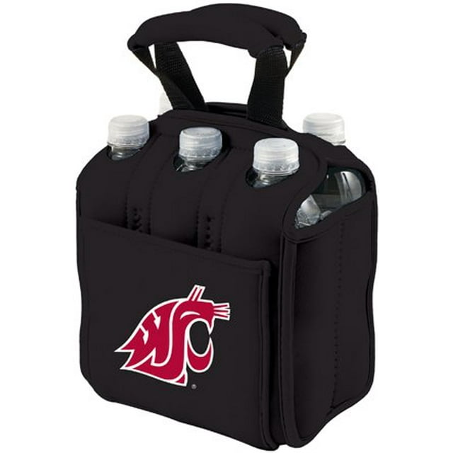 Picnic Time Pack Six - Noir (Cougars de l'État de Washington) Impression Numérique