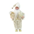 thumbnail image 5 of Kokiya Santa Claus Figurine 18" Christmas Figure with Gift Bag Doll Decoration Gift for Gold, 5 of 9