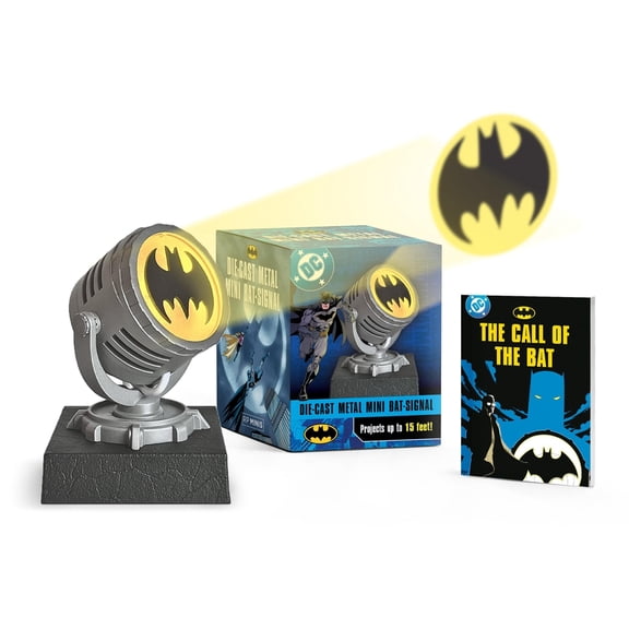 Rp Minis Batman: Die-Cast Metal Mini Bat-Signal: Projects Up to 15 Feet!, (Paperback)
