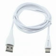 thumbnail image 2 of For Nokia C300/C110 - 6ft USB Cable, Type-C Charger Cord Power Wire USB-C Long Fast Charge Sync High Speed White for Nokia C300/C110 Phones, 2 of 6