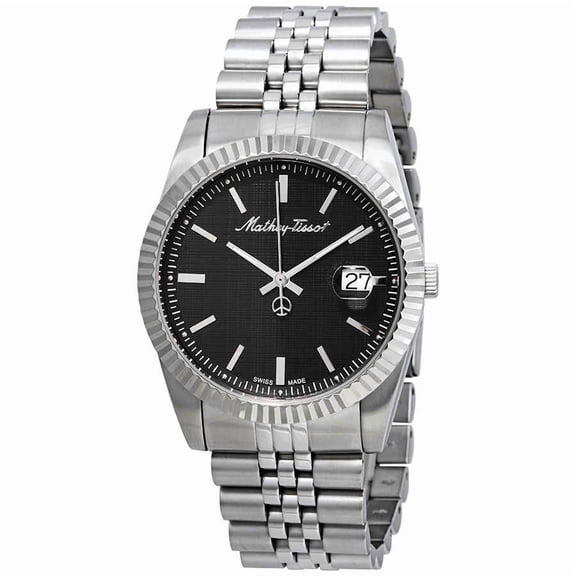 Mathey-Tissot Mathey III Quartz Black Dial Men's Watch H810AN