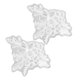 thumbnail image 5 of unbranded 2Ud Sticker De Ventana Autoadhesivo Con Floral Delicado Y Prisma Para Decorar Y Proteger, 5 of 7
