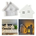 thumbnail image 2 of Tizuqe Christmas House Resin Silicone Molds for Epoxy Resin, Plaster Decoration, Silicones Concrete Cement Molds for Decoration, 2 of 16