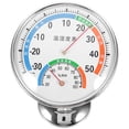 thumbnail image 1 of OULII Reptile Temperature and Humidity Gauge Multi Plastic for Home Use Space Saving Dual Gauge 3.5 x 3.5 x 1.5 Inches, 1 of 8