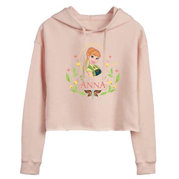 Frozen - Women's Cropped Graphic Hoodie