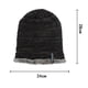 thumbnail image 2 of Nueva colección de gorros de invierno para hombre con gorro de terciopelo y gorro de poliéster para el cuello., 2 of 3
