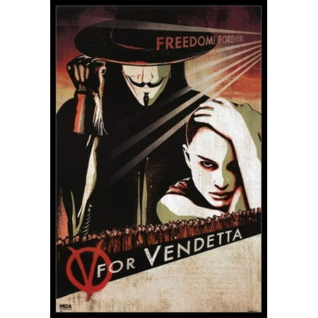 V For Vendetta Poster Poster Print Walmart Com