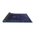 thumbnail image 2 of Ahgly Company Indoor Rectangle Persian Blue Traditional Area Rugs, 2' x 5', 2 of 4