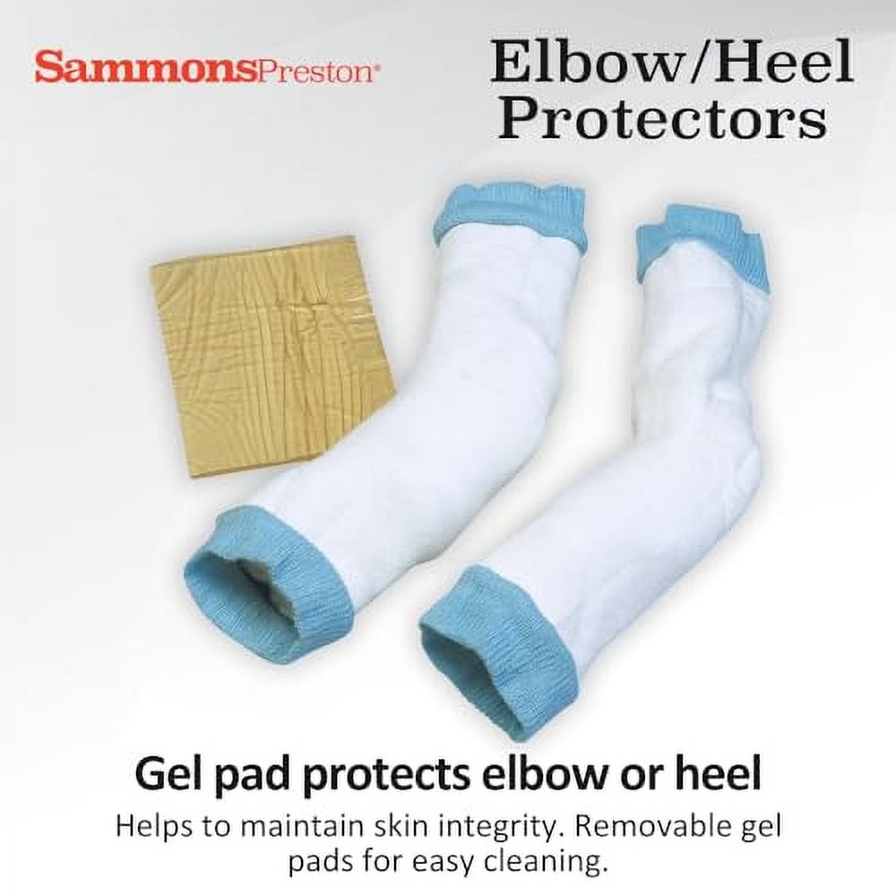 Sammons Preston Elbow/Heel Protectors, Medium/Large, 11", Gel Pad, 1 Pair