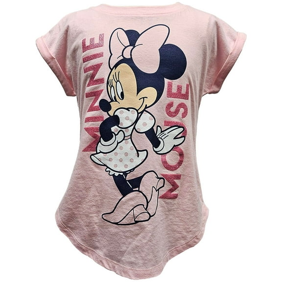 Disney Minnie Turn Pose Youth Girls Fahion Top