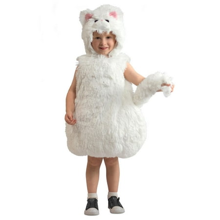 Halloween Toddler Snowball Kitty Costume