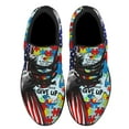 thumbnail image 2 of Autism Awareness In This House We Never Give up Shoes Sneakers for Women Men Black Size 8, 2 of 7