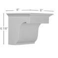 thumbnail image 4 of Ekena Millwork BKT16X16X05LE 5 1/2-Inch W x 16-Inch D x 16-Inch H Legacy Bracket, 4 of 4