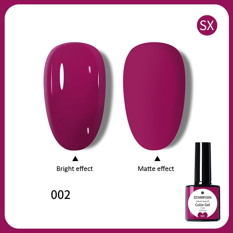 7 3ml Phototherapy Sealant Nail Polish Glue 002 Roland Purple Nail Polish Gel Uv Led Soak Off Jelly Gel Lightweight Plastic Bottle Manicure For Salon Home Diy Nail Art 7 3ml Solid New Walmart Com