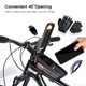 thumbnail image 2 of TFixol Bolsa para teléfono de bicicleta Bolsa impermeable para tubo superior Teléfono con pantalla táctil para bicicleta, 2 of 8