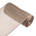 thumbnail image 1 of Unique Bargains PP Burlap Mesh 10' x 10 Yards Decorative Wrapping Ribbon, Flaxen 1 Roll, 1 of 5