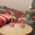 thumbnail image 5 of Yoyauz Christmas Earrings Women's Christmas Bow Gift Box Lightweight Earrings Cute Christmas Party Jewelry Gifts, 5 of 7