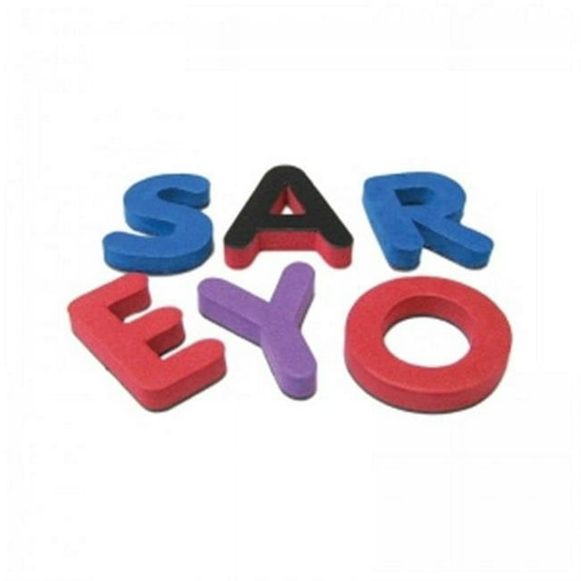 Teacher Created Resources TCR20624BN Magnetic Foam Small Upper Case Letters Combo Pack - 5 Each