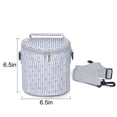 thumbnail image 2 of Sac à Lunch Réutilisable Isolé, Contenant de Repas Mignon en Tissu avec Papier D\'aluminium, Boîte Fourre-Tout de Rangement pour Aliments pour Femmes, Pique-Nique, Bateau, Plage, Pêche, Travail, Ihhxbz, 2 of 5