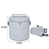 Guanhe Freezable Lunch Cooler Bag, Insulated Lunch Bag Leakproof Lunchbox for School Office Picnic Beach Travel