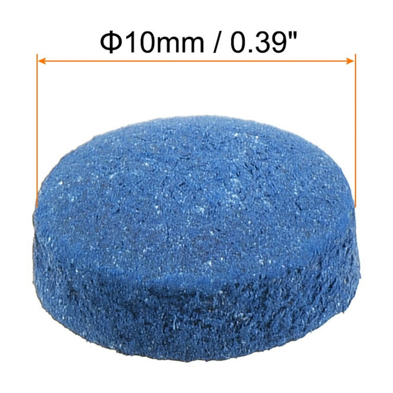 Uxcell 10mm Dia Pool Cue Tips Snooker Billiard Cue Tips Pool Stick
