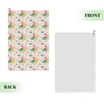 thumbnail image 2 of Kdxio Cute Baby Dinosaurs Pattern Golf Towel (24" X 16") with Carabiner Clip - The Convenient Golf Cleaning Towel, 2 of 8
