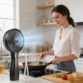 thumbnail image 3 of ICQOVD Desktop Fan Ultra High Speed Handheld Mini Fan Compact Design Portable Fan for Summer Outdoor Work Use Personal Cooling, 3 of 7