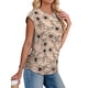 thumbnail image 4 of Tops SAMPEEL - Bonita camiseta de manga corta para mujer, talla 2XL, 4 of 5